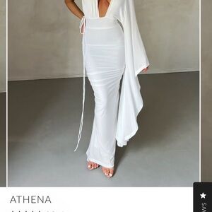 Athena Elegant White Gown